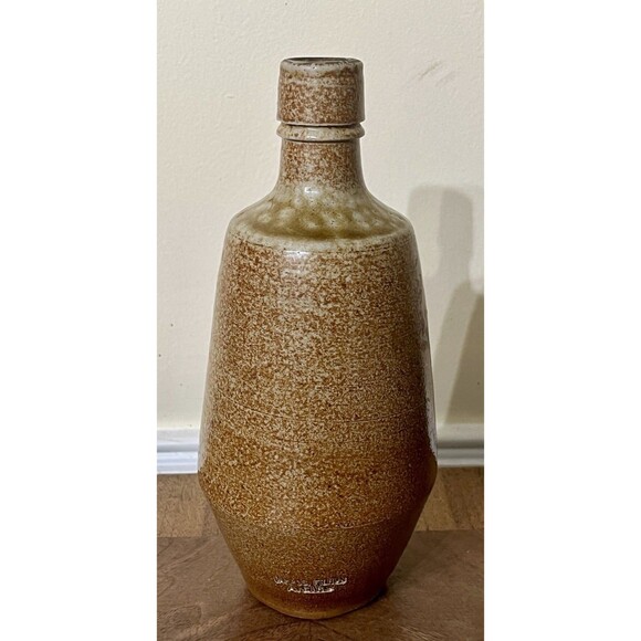 Vintage Salt Glazed Stoneware Bottle Campos Filhos Aveiro Portugal Pottery - Picture 3 of 9